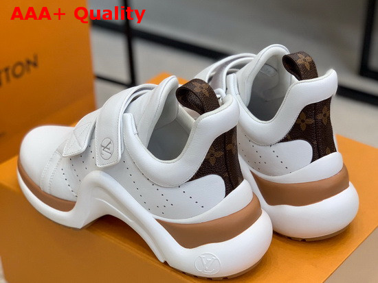 LV Archlight Sneaker in White Calf Leather 1A8CMD Replica