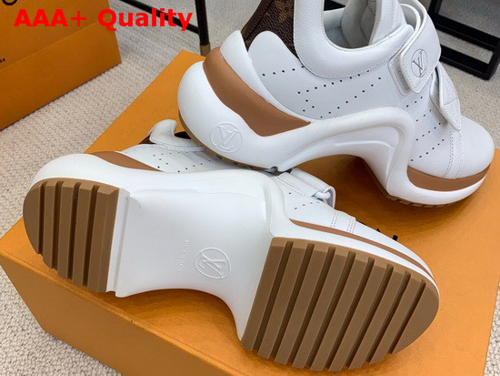 LV Archlight Sneaker in White Calf Leather 1A8CMD Replica