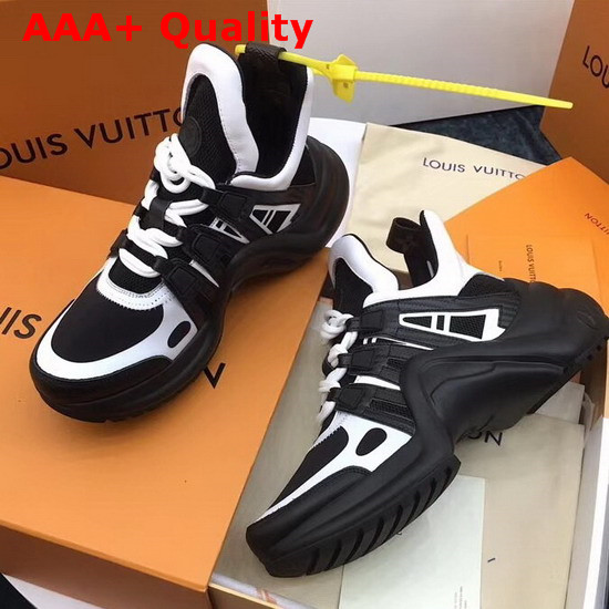 LV Archlight Trainer Black and White Replica