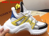 LV Archlight Trainer Plain Calf Leather and Technical Fabrics Multicolor Replica