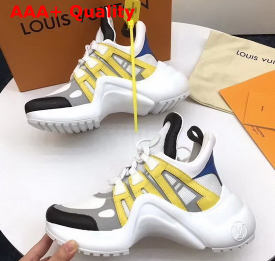 LV Archlight Trainer Plain Calf Leather and Technical Fabrics Multicolor Replica