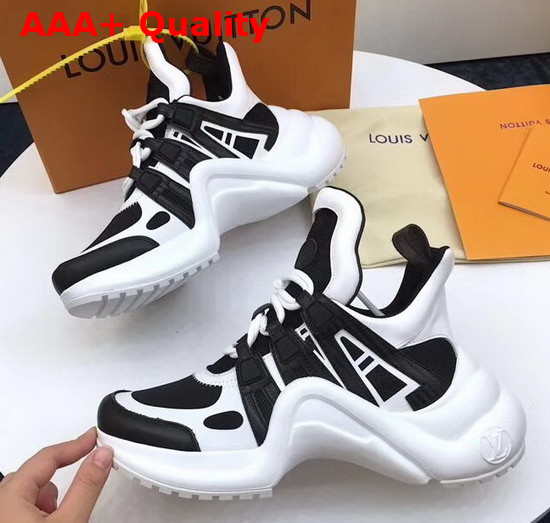 LV Archlight Trainer White and Black Replica