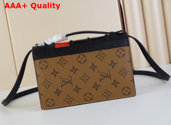 LV Book Chain Wallet Monogram Reverse Coated Canvas M81830 Replica