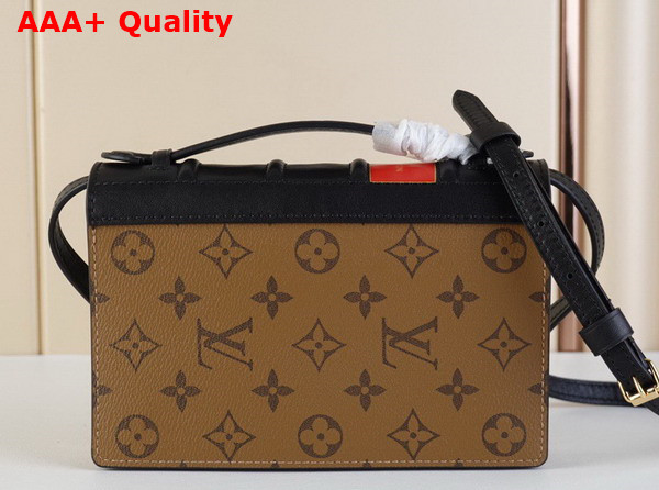 LV Book Chain Wallet Monogram Reverse Coated Canvas M81830 Replica