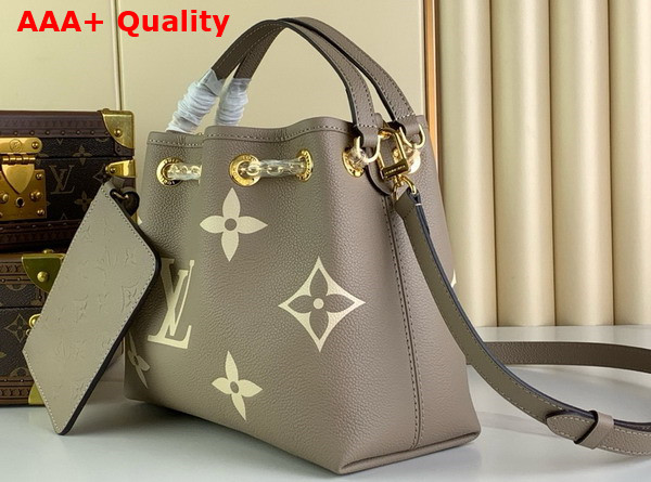 LV Bundle Bag Tourterelle Grey Cream Bicolor Monogram Empreinte Leather M25453 Replica