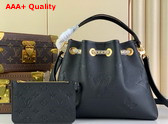 LV Bundle Bag in Black Monogram Empreinte Leather M47209 Replica