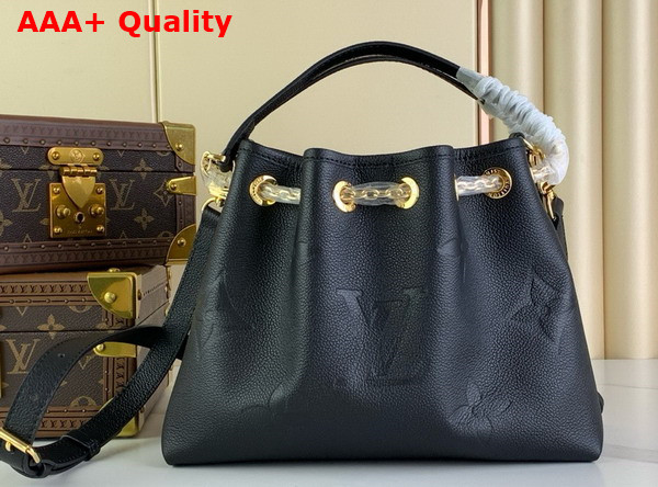 LV Bundle Bag in Black Monogram Empreinte Leather M47209 Replica