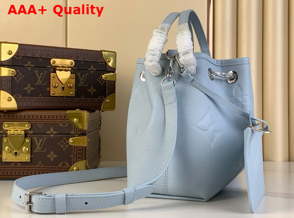 LV Bundle Bag in Blue Washed Monogram Empreinte Leather M11187 Replica