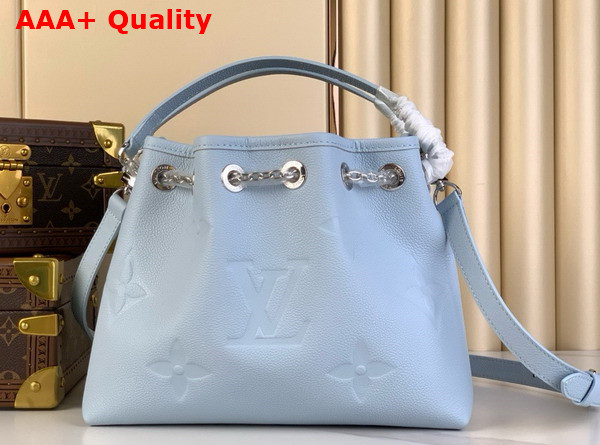 LV Bundle Bag in Blue Washed Monogram Empreinte Leather M11187 Replica