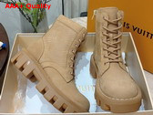 LV Checker Ranger Boot in Beige Epi Nubuck Calf Leather 1AD9TK Replica