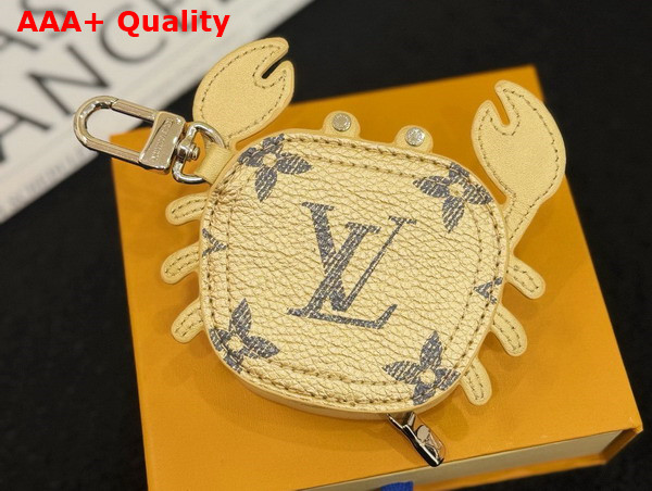 LV Crab Bag Charm in Gold Replica