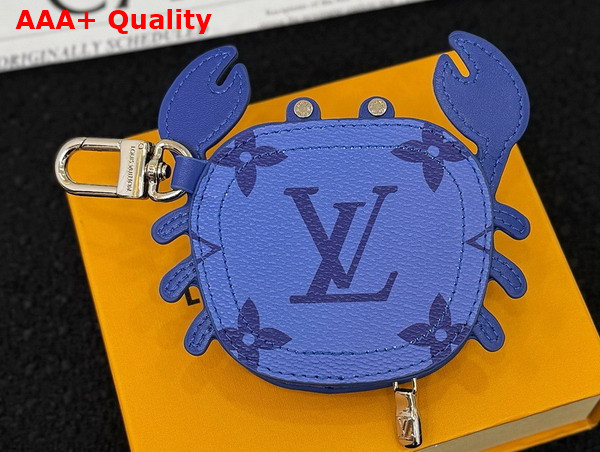 LV Crab Bag Charm in Indigo Blue M02217 Replica