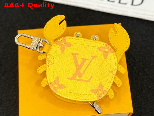 LV Crab Bag Charm in Jaune M01932 Replica