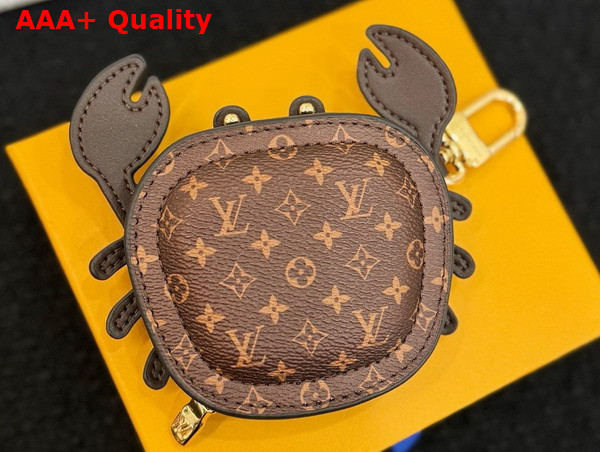 LV Crab Bag Charm in Monogram Canvas Replica