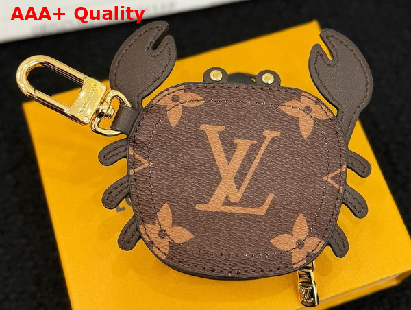 LV Crab Bag Charm in Monogram Canvas Replica