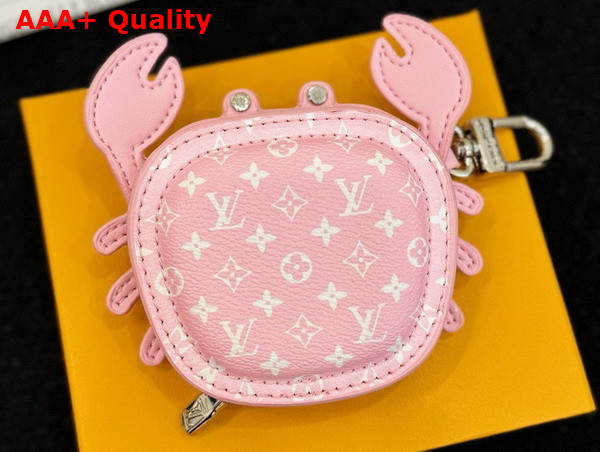 LV Crab Bag Charm in Pink Replica