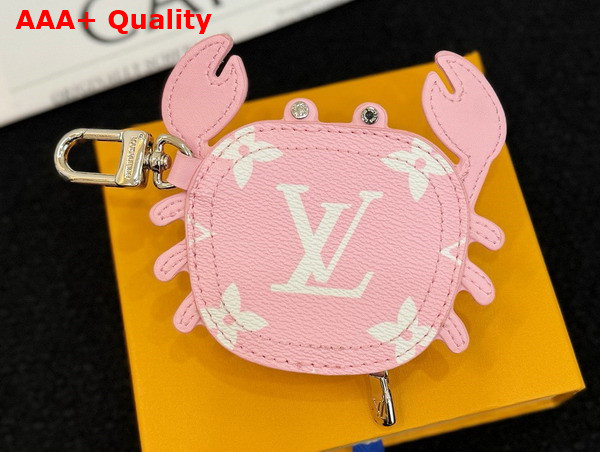 LV Crab Bag Charm in Pink Replica