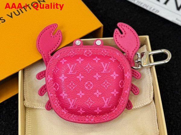 LV Crab Bag Charm in Pondichery Pink M02298 Replica