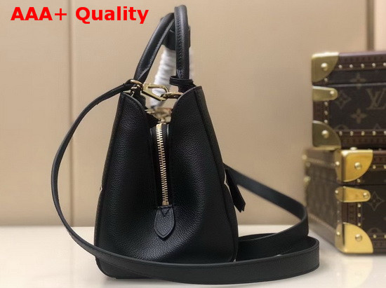 LV Crafty Montaigne BB Handbag in Black Monogram Empreinte Cowhide Leather Replica