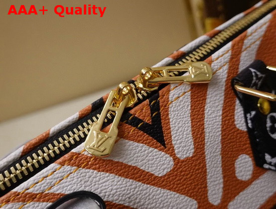 LV Crafty Speedy Bandouliere 25 Caramel and Cream M56588 Replica