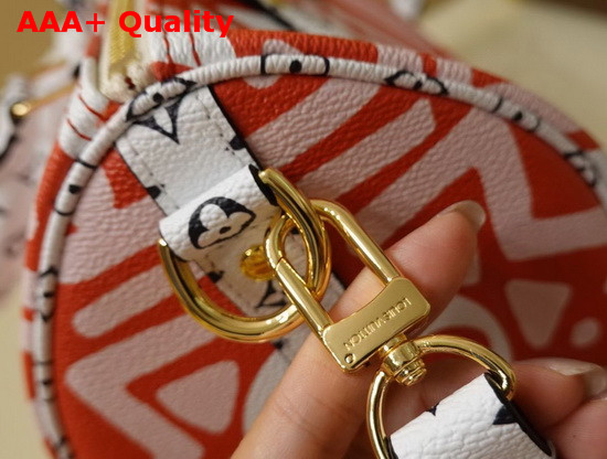 LV Crafty Speedy Bandouliere 25 Red and White Replica