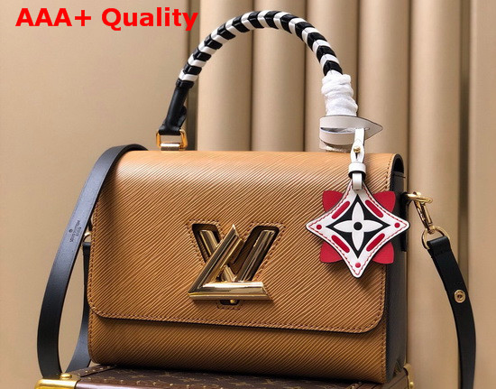 LV Crafty Twist MM Caramel Epi Grained Leather Replica