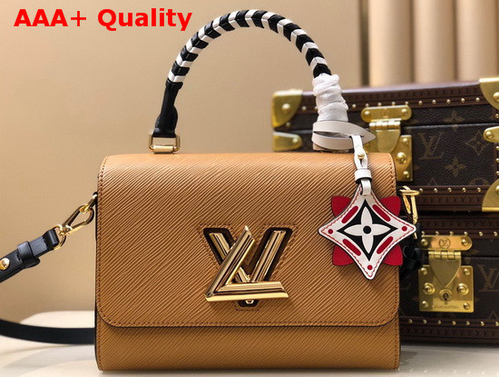 LV Crafty Twist MM Caramel Epi Grained Leather Replica