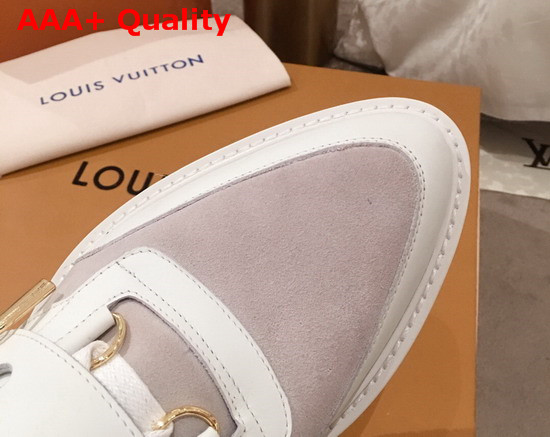 LV Creeper Ankle Boot White Suede Calf Leather 1A54CN Replica