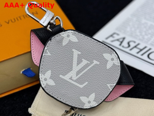 LV Dog Bag Charm White Leather and Canvas M02273 Replica