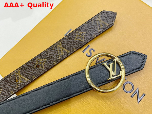 LV Eclispe 20mm Reversible Belt Monogram M0595V Replica