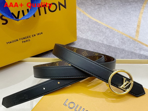 LV Eclispe 20mm Reversible Belt Monogram M0595V Replica