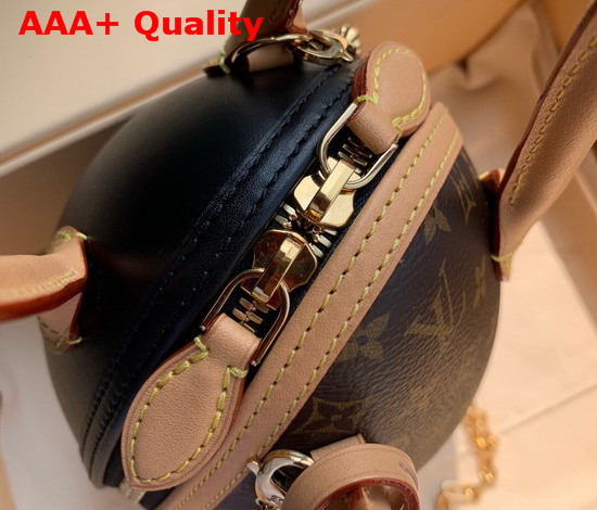 LV Egg Bag Monogram Canvas and Calf Leather M44587 Replica