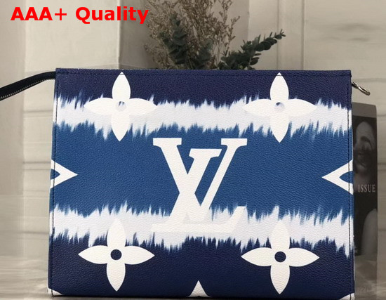 LV Escale Poche Toilette 26 Bleu M69136 Replica