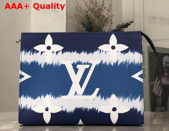 LV Escale Poche Toilette 26 Bleu M69136 Replica