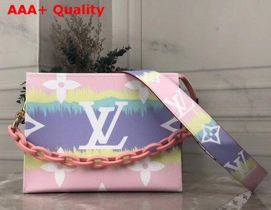 LV Escale Poche Toilette Bandouliere 26 Pastel Tie Dye Monogram Canvas Replica