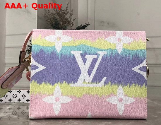 LV Escale Poche Toilette Bandouliere 26 Pastel Tie Dye Monogram Canvas Replica