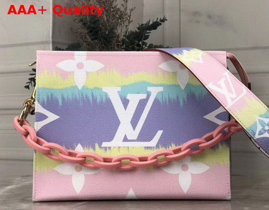 LV Escale Poche Toilette Bandouliere 26 Pastel Tie Dye Monogram Canvas Replica