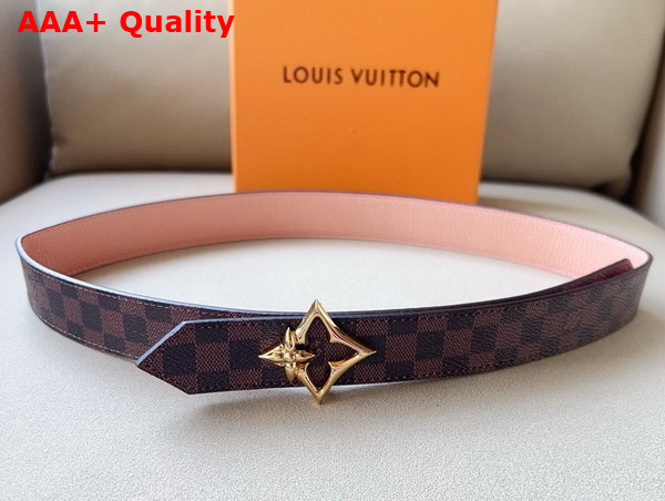 LV Flowergram 30mm Reversible Belt Monogram M8373U Replica