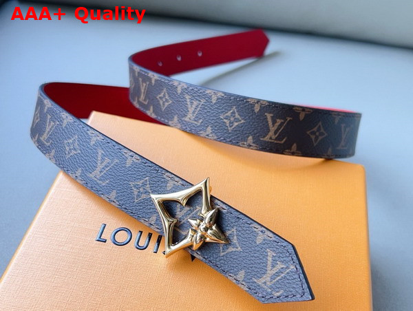 LV Flowergram 30mm Reversible Belt Monogram M8373U Replica