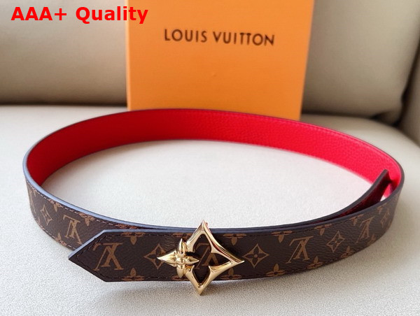 LV Flowergram 30mm Reversible Belt Monogram M8373U Replica