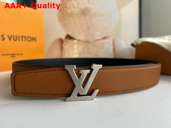 LV Heritage 35mm Reversible Belt in Cognac Leather M8220V Replica