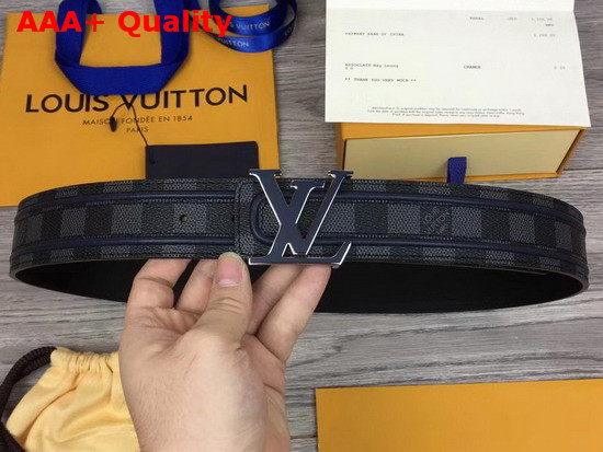 LV Initiales 40mm Belt Damier Graphite Indigo Blue M0050S Replica