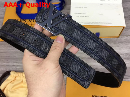 LV Initiales 40mm Belt Damier Graphite Indigo Blue M0050S Replica