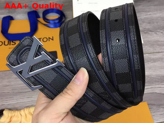 LV Initiales 40mm Belt Damier Graphite Indigo Blue M0050S Replica