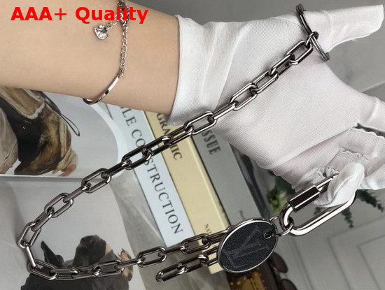 LV Key Chain Key Holder Silver Color Metal M68862 Replica