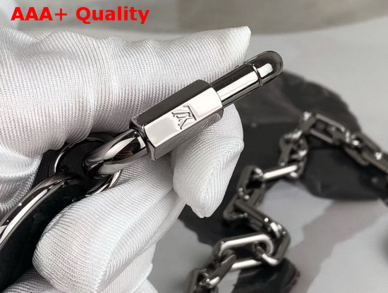 LV Key Chain Key Holder Silver Color Metal M68862 Replica