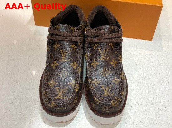 LV Mods Ankle Boot in Monogram Canvas 1A81E8 Replica