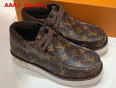 LV Mods Ankle Boot in Monogram Canvas 1A81E8 Replica