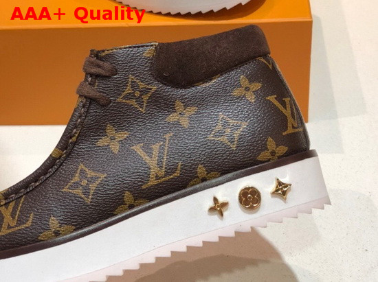 LV Mods Ankle Boot in Monogram Canvas 1A81E8 Replica