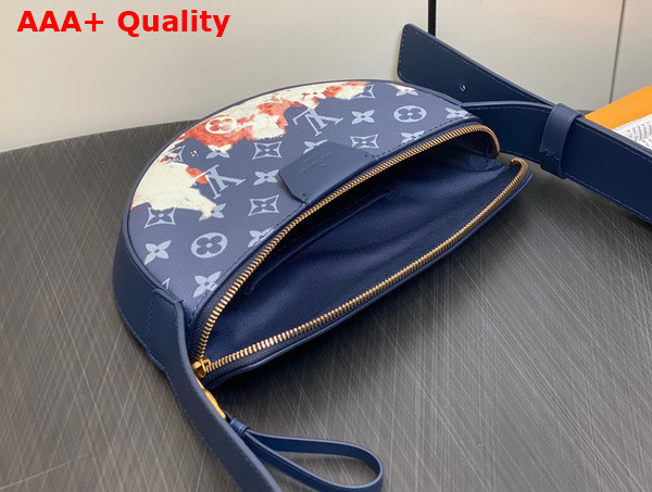 LV Moon Crossbody Bag in Monogram Bleach Coated Canvas Replica